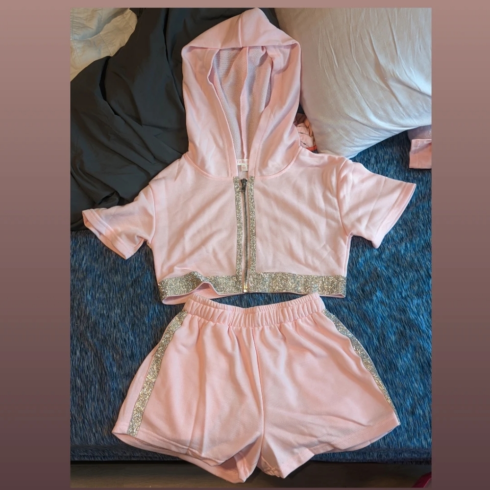 Dollskill Blush Princess In Training lounge set